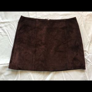 Old Navy Suede Skirt